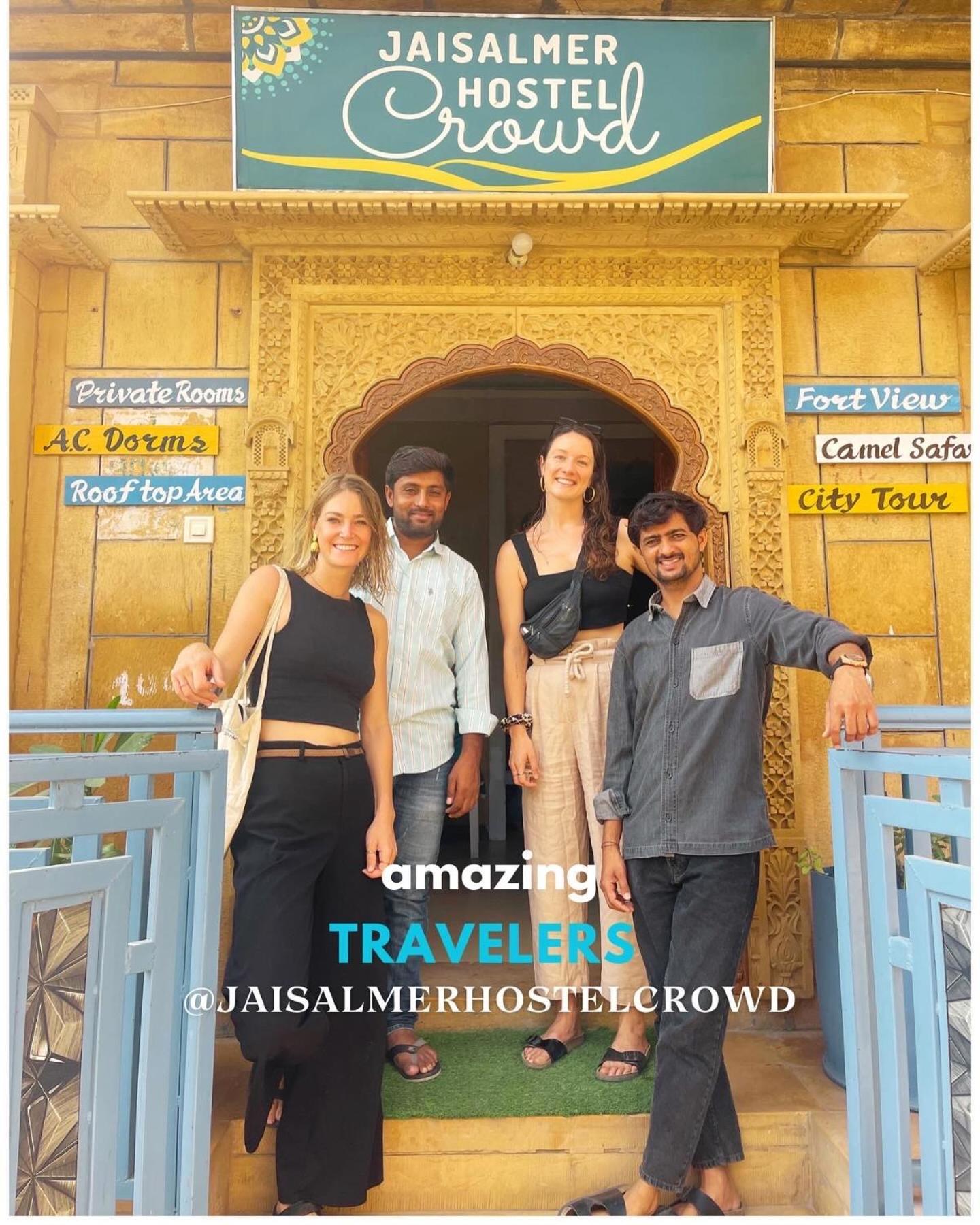 Jaisalmer Hostel Crowd Kültér fotó